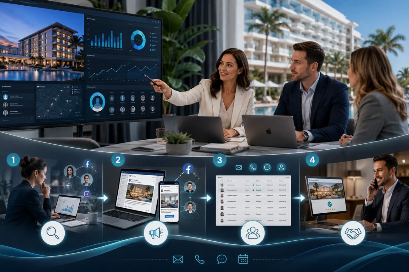 How Trisage Helps Hotels Get More Leads and Sales